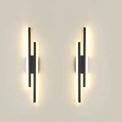 LineGlow – Lámpara de pared LED moderna con diseño de tira de luz larga