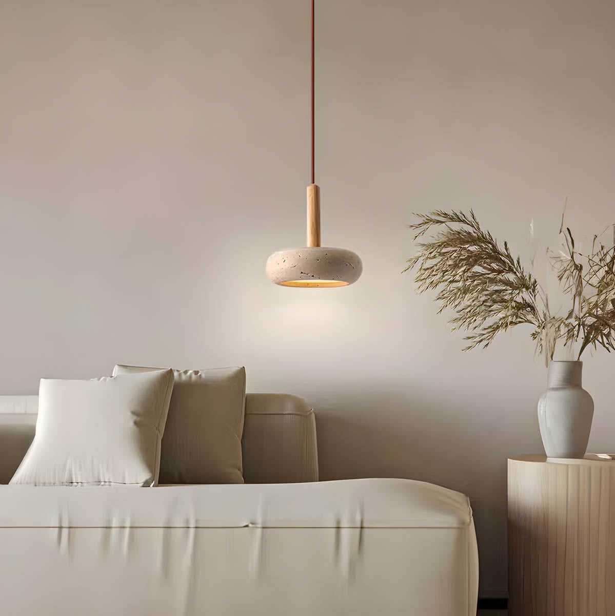 Hanglamp in Wabi Sabi-stijl | Natuurlijke en Rustieke Verlichting