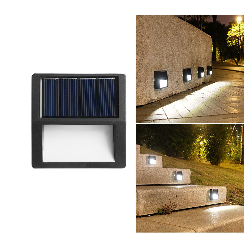 EcoBright – Luces solares LED impermeables para terraza para exteriores