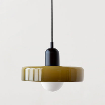 Bauhaus Hanglamp – Gekleurd Glas Stijlvol Design