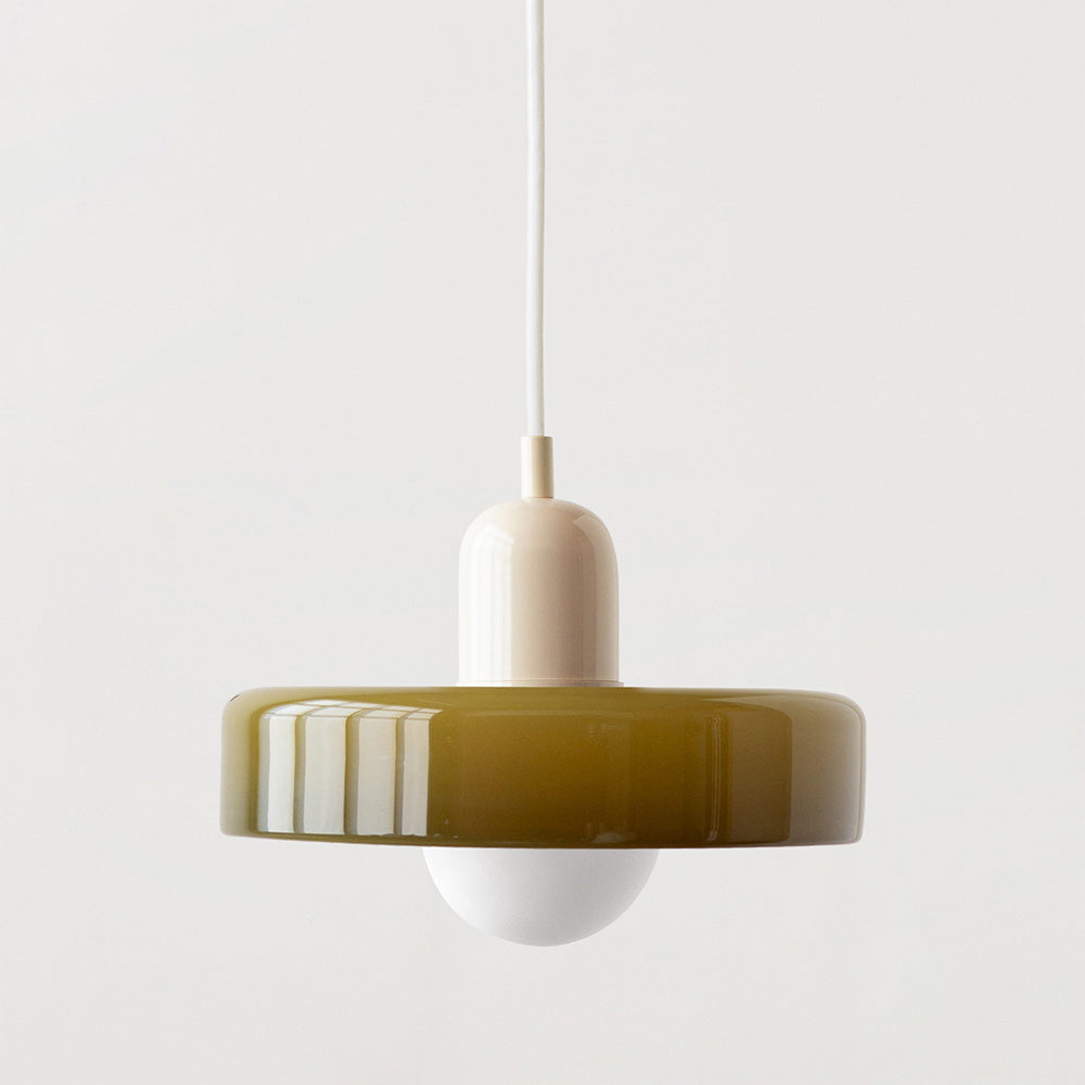 Bauhaus Hanglamp – Gekleurd Glas Stijlvol Design