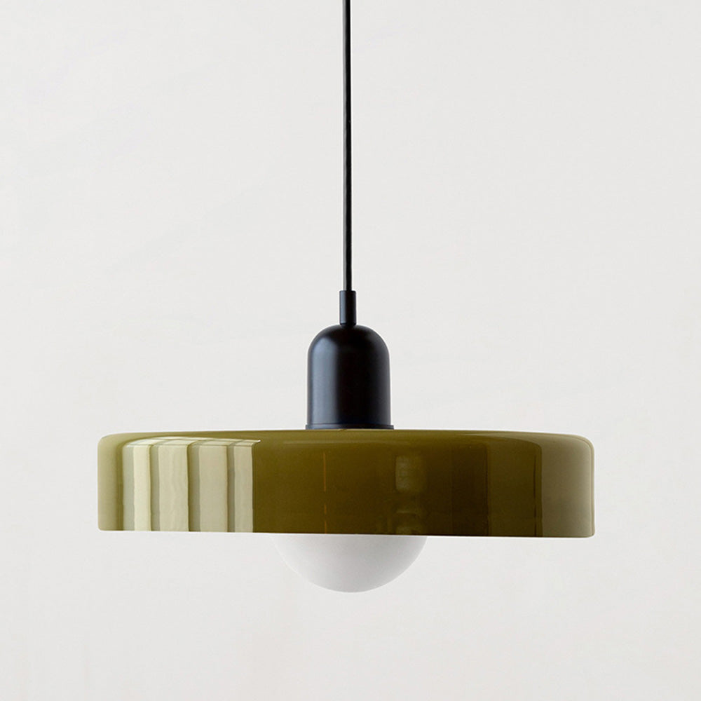 Bauhaus Hanglamp – Gekleurd Glas Stijlvol Design