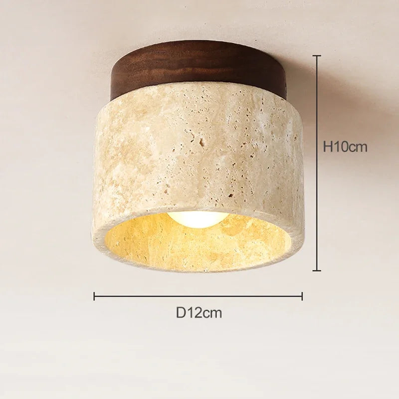 Sara Japanse Lamp - Crème Kleur Plafondlamp Minimalista