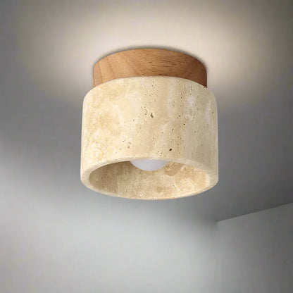 Sara Japanse Lamp - Crème Kleur Plafondlamp Minimalista