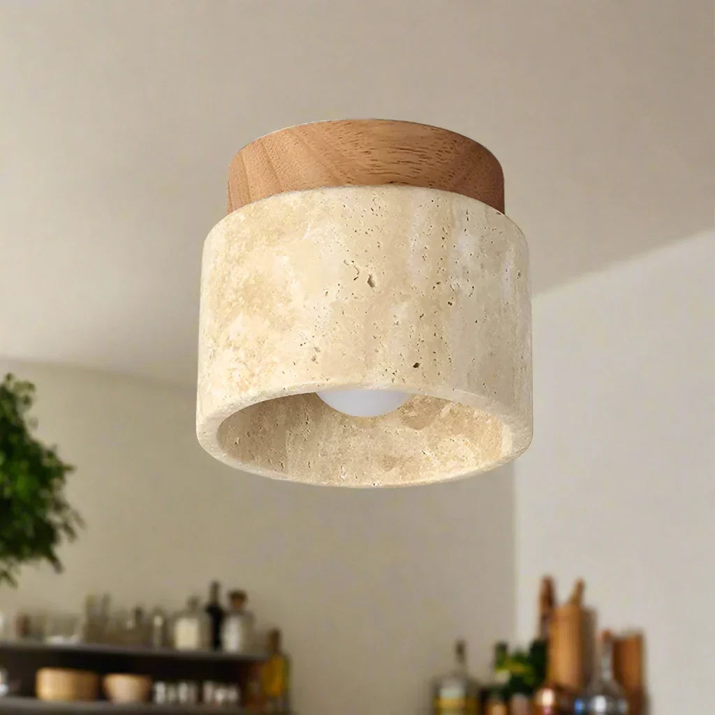 Sara Japanse Lamp - Crème Kleur Plafondlamp Minimalista