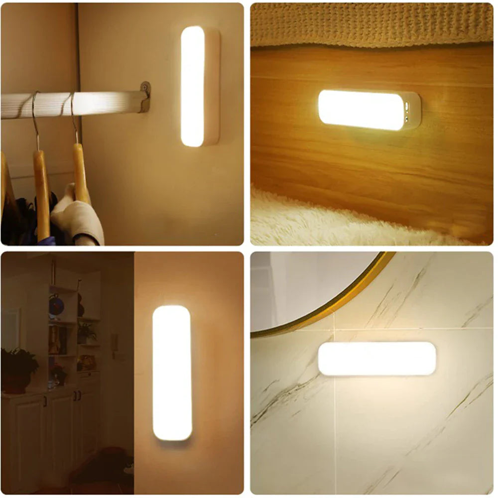 MotionLight – Lámpara de pared LED con sensor de movimiento inalámbrico recargable por USB