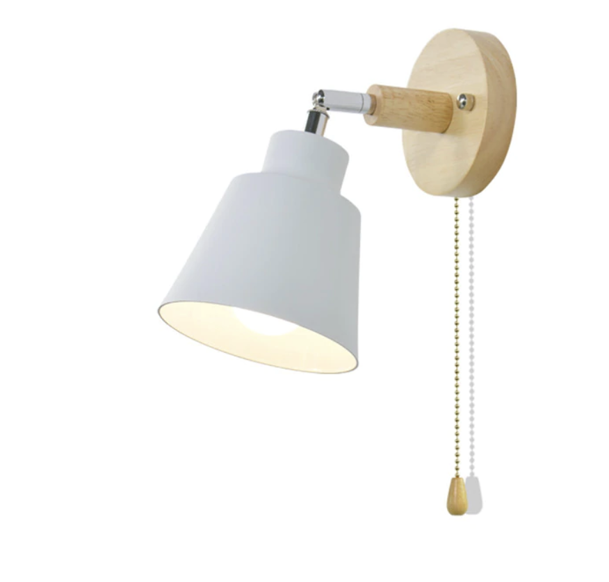 CollinSwing – Draaibare Wandlamp met Trekketting Schakelaar