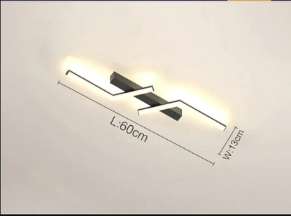 StekGlow – Stijlvolle Plafondlamp met LED-lijn Verlichting