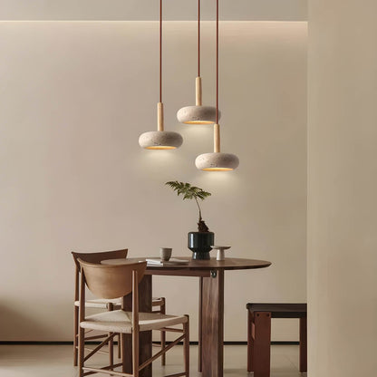 Hanglamp in Wabi Sabi-stijl | Natuurlijke en Rustieke Verlichting