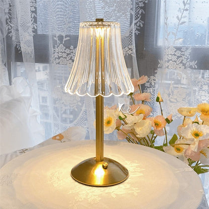 GOUDEN KRISTALLEN Tafellamp – Luxe en Elegant Design