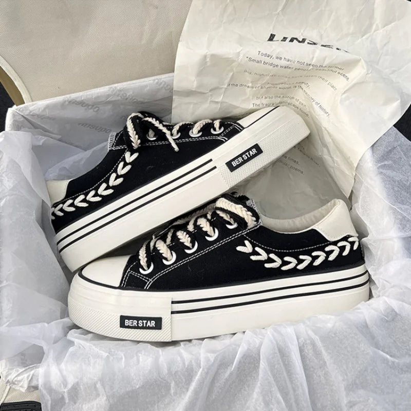 Serenity Platform Sneakers met Verhoogde Zool