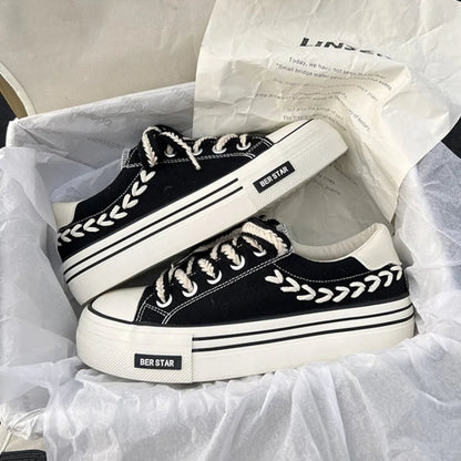 Serenity Platform Sneakers met Verhoogde Zool