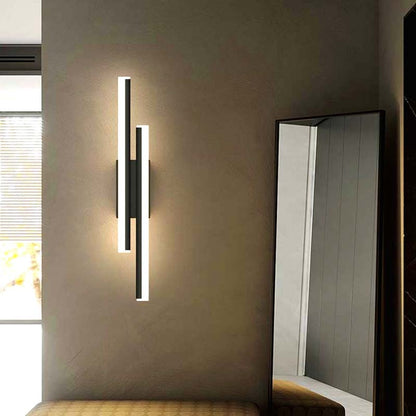 LineGlow – Lámpara de pared LED moderna con diseño de tira de luz larga