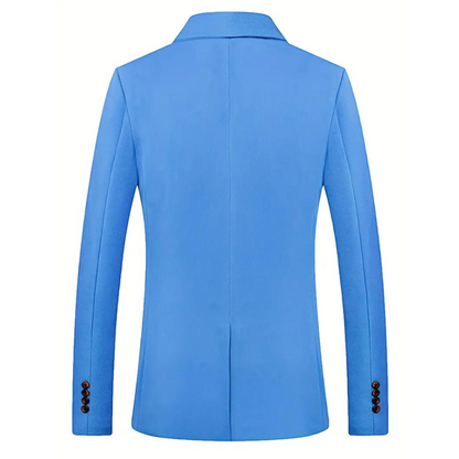 Slim Fit Herenblazer met Klassieke Revers