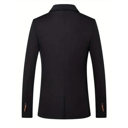 Slim Fit Herenblazer met Klassieke Revers