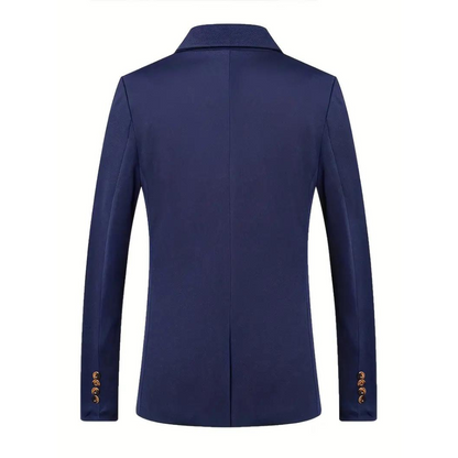 Slim Fit Herenblazer met Klassieke Revers