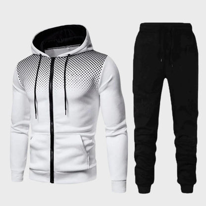Slim Fit Sportief Trainingspak voor Heren