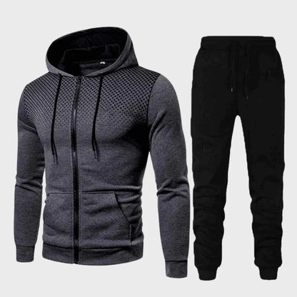 Slim Fit Sportief Trainingspak voor Heren