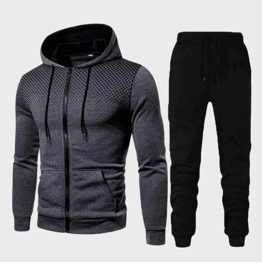 Slim Fit Sportief Trainingspak voor Heren