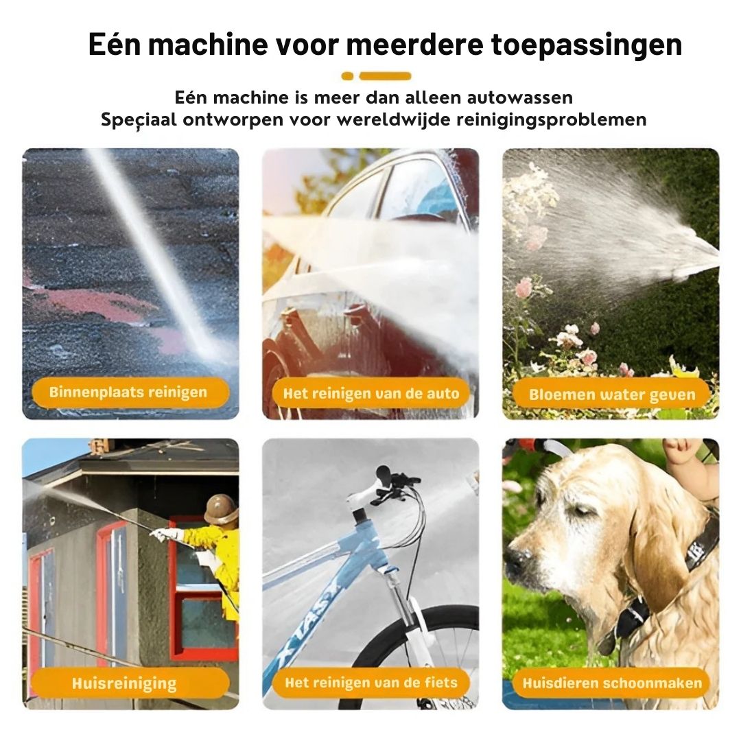 Smartwash Draadloze Krachtige Hogedrukreiniger