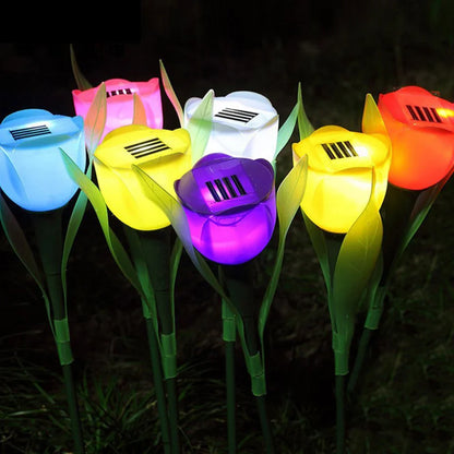 Solar Tulpen Bloemlampen | Sfeervolle Tuinverlichting