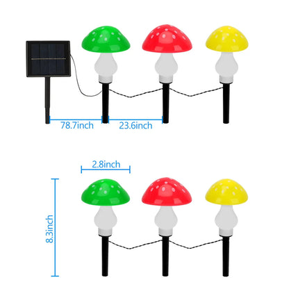 PixiePort - Paddestoel Licht voor Sprookjesachtige Tuinverlichting