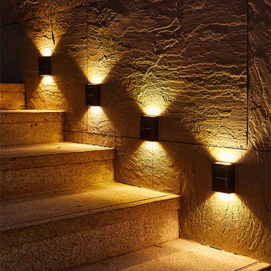 Solar Wandlamp Buiten met Up & Down Verlichting