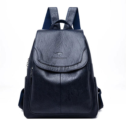 Stevige Leren Damesrugzak Xeres Elegance