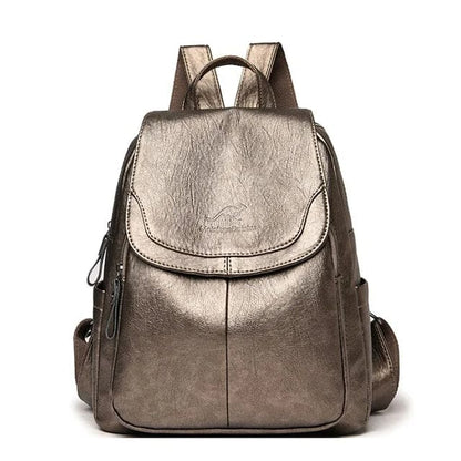 Stevige Leren Damesrugzak Xeres Elegance