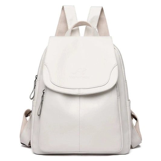 Stevige Leren Damesrugzak Xeres Elegance