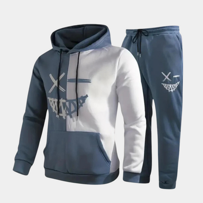 Stijlvol Heren Joggingspak met Slanke Pasvorm