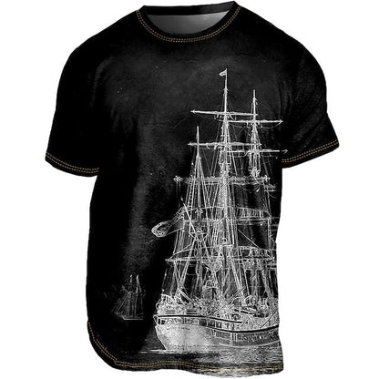 Stijlvol Heren Zomer T-shirt Comfortabel Design