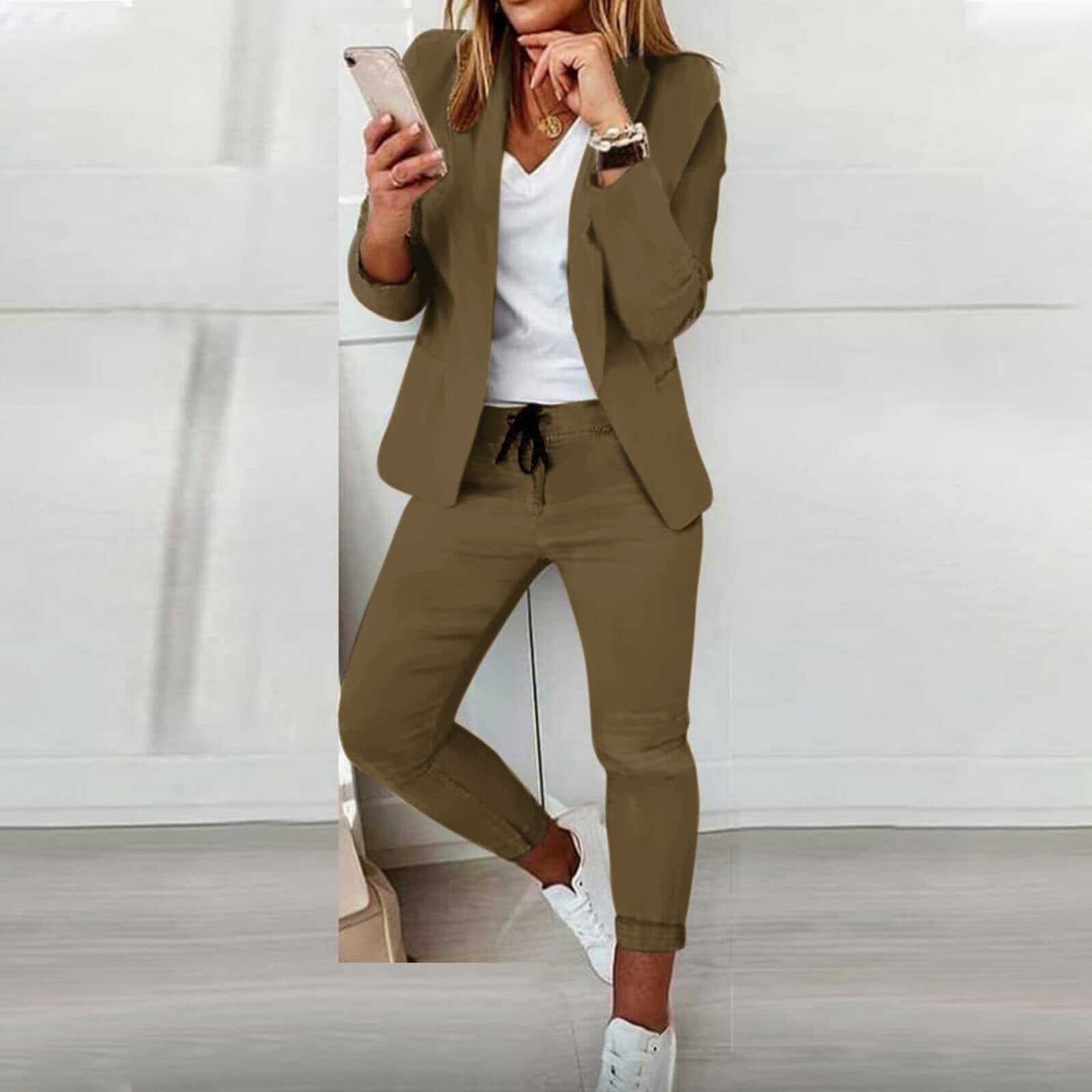 Stijlvolle Damesblazer en Broek - Noble Set