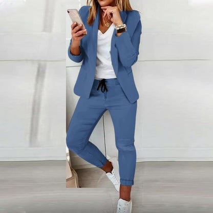 Stijlvolle Damesblazer en Broek - Noble Set