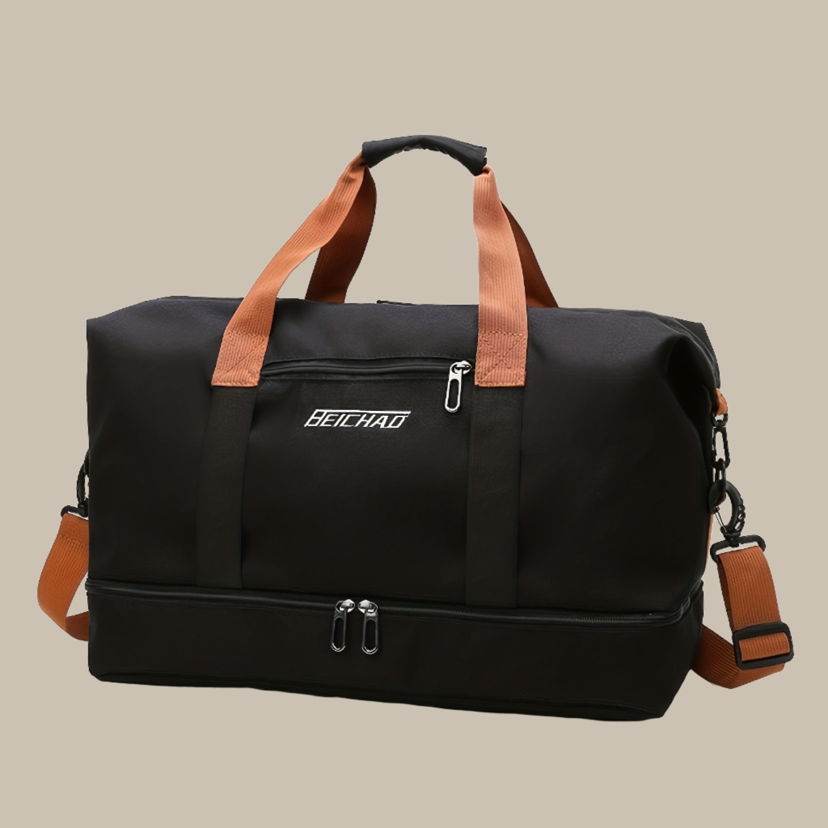 Stijlvolle Heren Reistas - Ruime Duffel