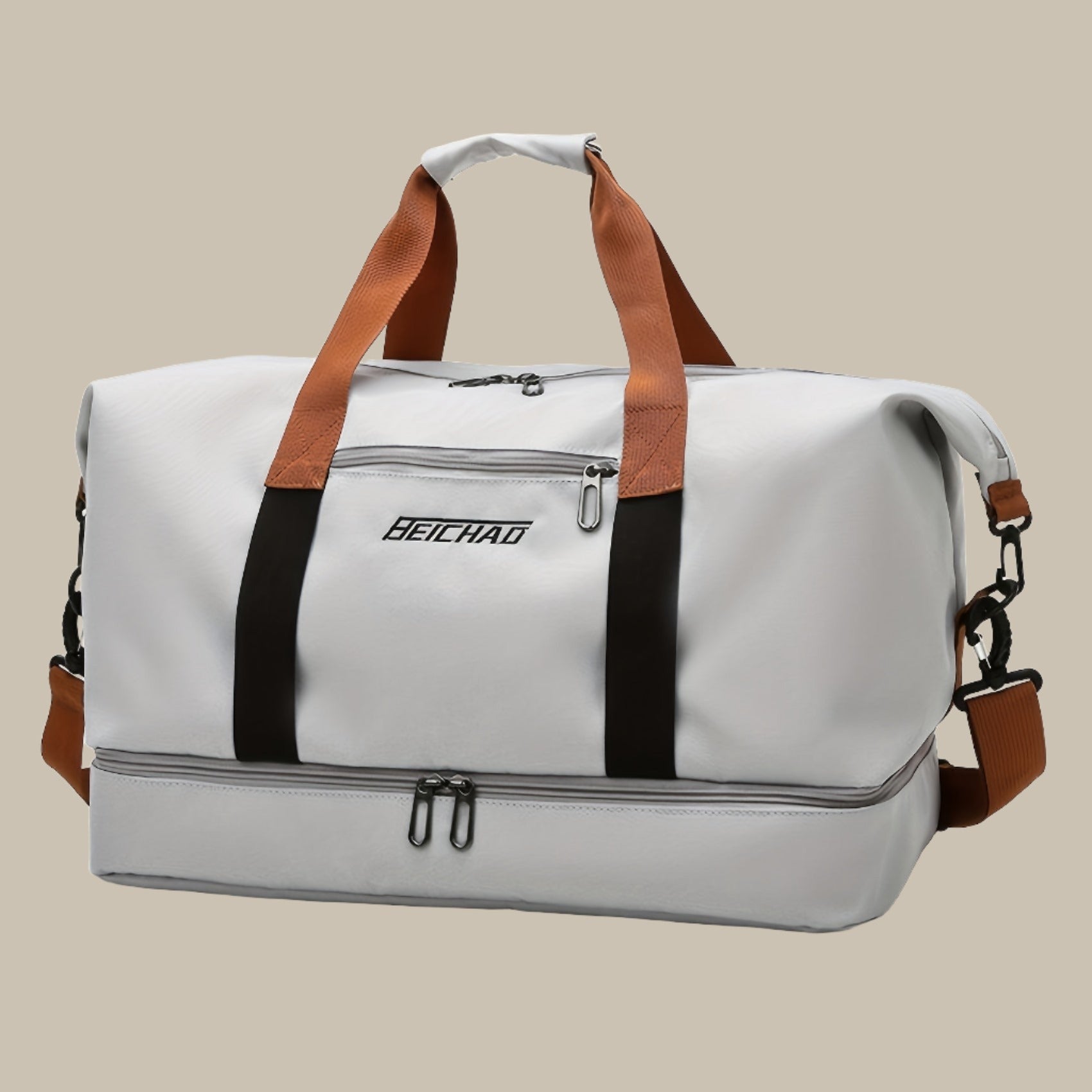 Stijlvolle Heren Reistas - Ruime Duffel