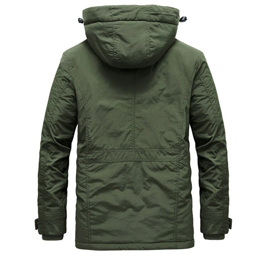 Stijlvolle Heren Winterjas met Capuchon
