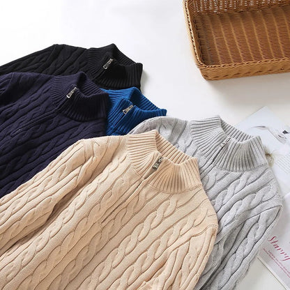 Stijlvolle Heren Zip-Up Sweater Anthony