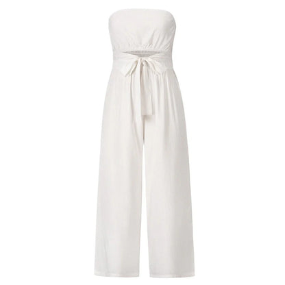 Stijlvolle Janet Jumpsuit met Wijde Pijpen