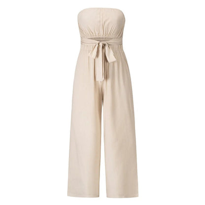 Stijlvolle Janet Jumpsuit met Wijde Pijpen