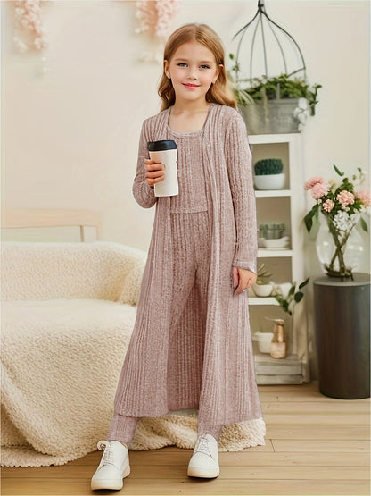 Stretchy Gebreide 3-Delige Set Charmaine