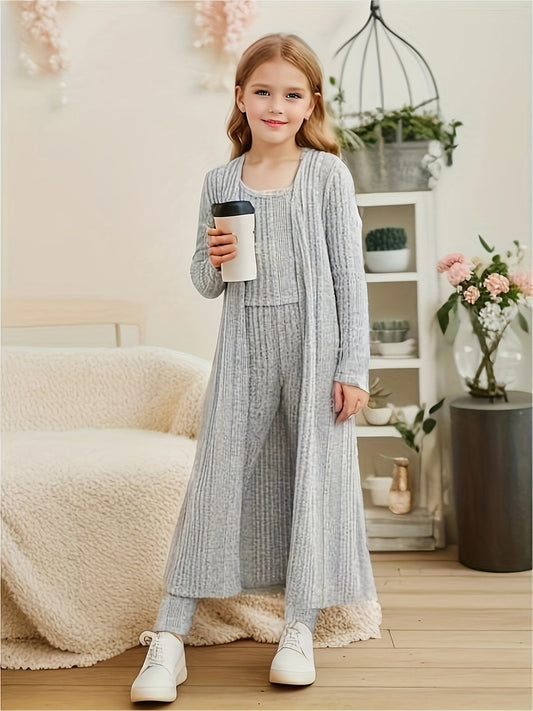 Stretchy Gebreide 3-Delige Set Charmaine