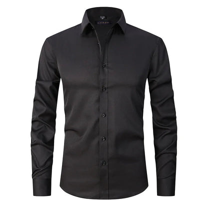 Strijkvrij Slim Fit Herenoverhemd Formeel