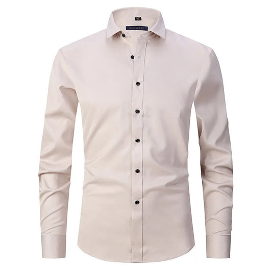 Strijkvrij Slim Fit Herenoverhemd Formeel