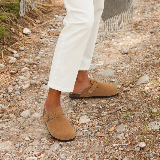 Suède Kurk Slippers voor Dames