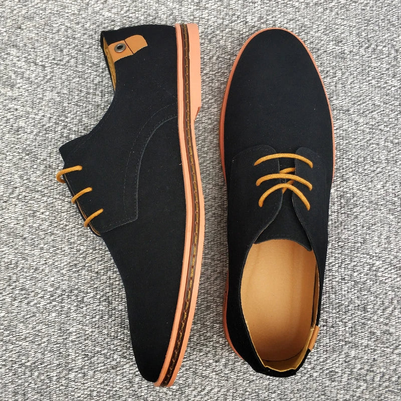 Suède Leren Oxford Schoenen voor Heren
