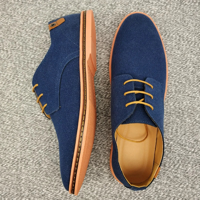 Suède Leren Oxford Schoenen voor Heren