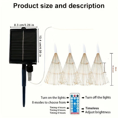 NebulaGlow - Hangende Zonne-Feestlamp voor sfeervolle