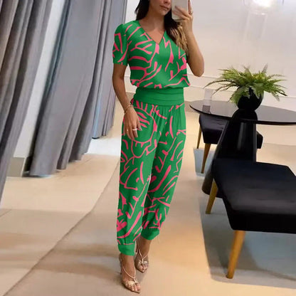 Tabea – Elegante Jumpsuit met Stijlvolle Print