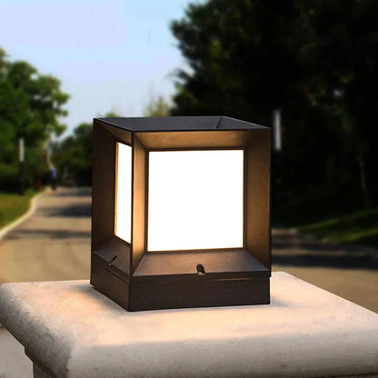 PillarGlow - Staande Solar Lamp voor Poorten